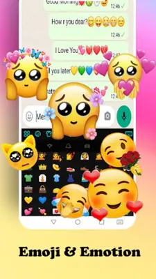 Teddy Bear Love keyboard android App screenshot 2